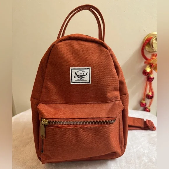 Herschel Nova Mini Backpack – Rust/Orange – Pre-Owned (Great Condition) - Picture 11 of 16